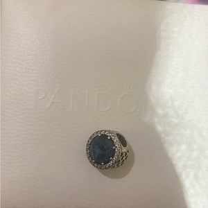 Pandora blue stone charm
